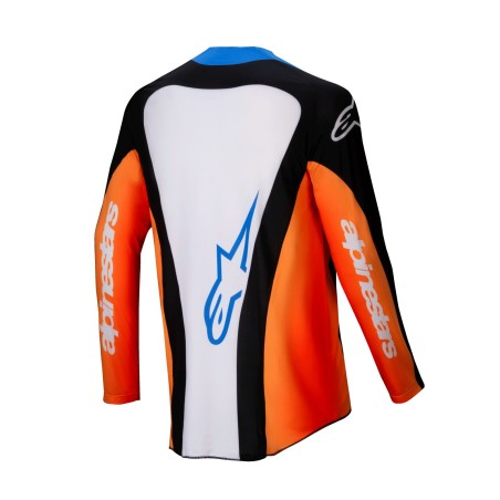 JERSEY TECHSTAR MELT ORANGE/BL
