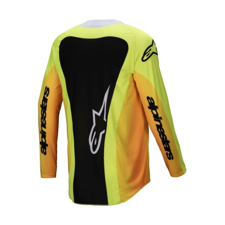 JERSEY TECHSTAR MELT YELLOW/BL