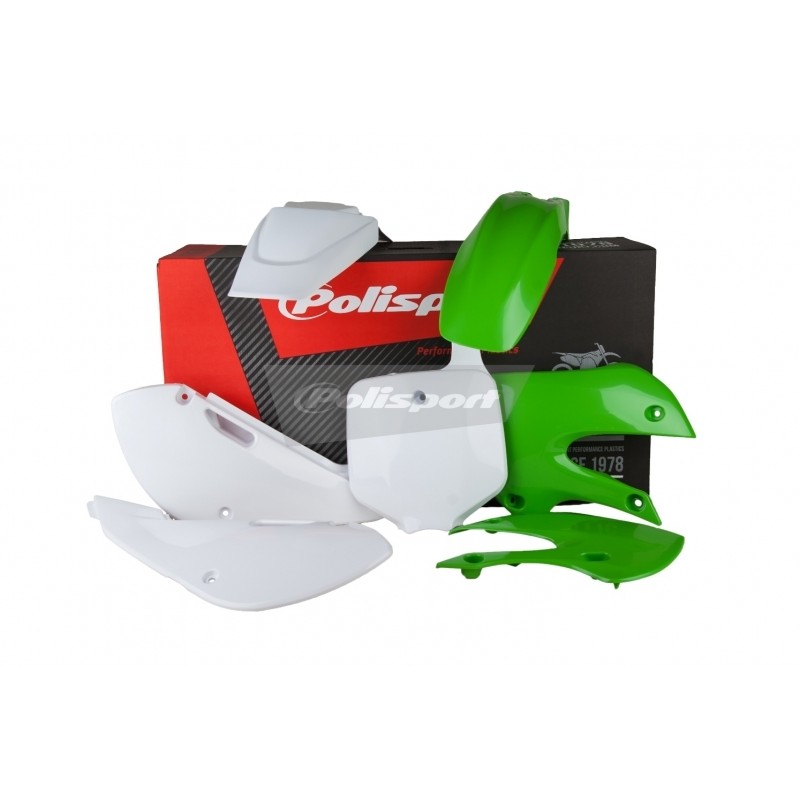 Kit plastique POLISPORT couleur origine (13-14) Kawasaki KX65 Kit plastique POLISPORT couleur origine (13-14) Kawasaki KX65