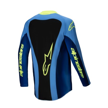 JERSEY TECHSTAR MELT YELLOW/BL