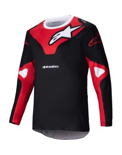 JERSEY RACER VEIL BLACK/RED 2X
