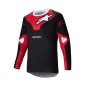JERSEY RACER VEIL BLACK/RED 2X