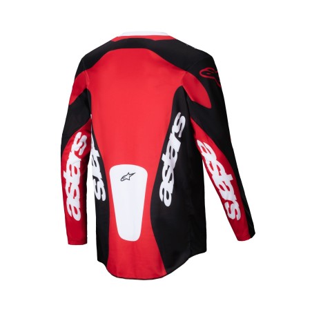 JERSEY RACER VEIL BLACK/RED 2X