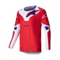 JERSEY RACER VEIL RED/WHITE 2X