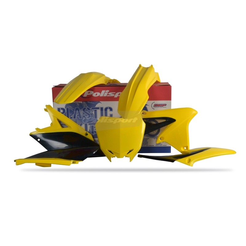 Kit plastique POLISPORT couleur origine (10-12) Suzuki RM-Z250 Kit plastique POLISPORT couleur origine (10-12) Suzuki RM-Z250