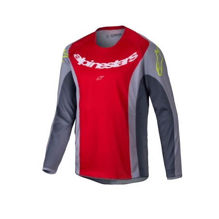 JERSEY YTH RACER MELT RED/GRAY