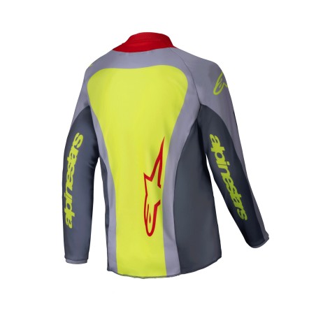 JERSEY YTH RACER MELT RED/GRAY