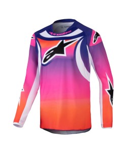 JERSEY YTH RACER WURX MULTI/WH