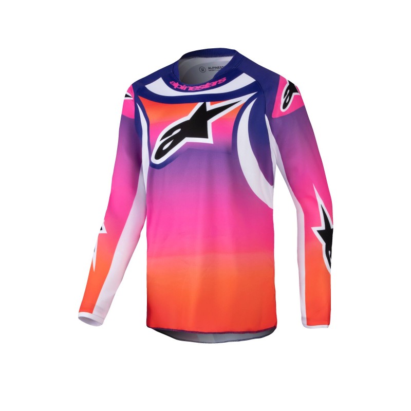 JERSEY YTH RACER WURX MULTI/WH