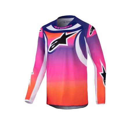 JERSEY YTH RACER WURX MULTI/WH