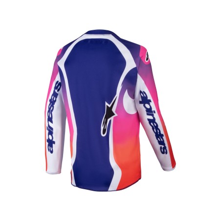 JERSEY YTH RACER WURX MULTI/WH