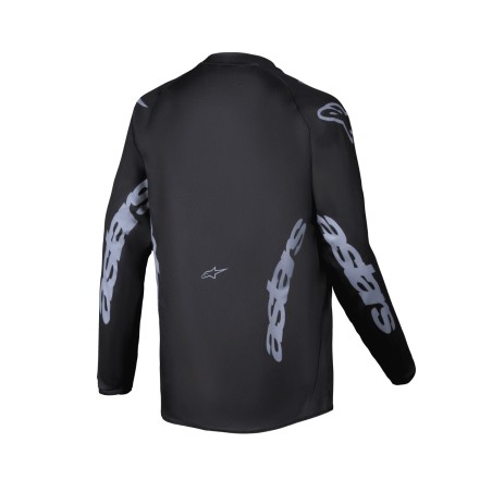 JERSEY YTH RACER GRAPHITE BLK/