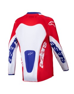 JERSEY YTH RACER VEIL RED/WHIT