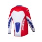 JERSEY YTH RACER VEIL RED/WHIT