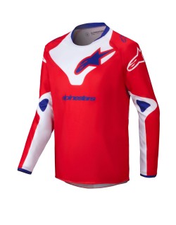 JERSEY YTH RACER VEIL RED/WHIT