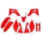 Kit plastiques UFO rouge - Honda Kit plastiques UFO rouge - Honda