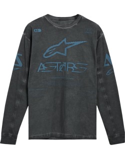 TEE LS KNIT NOOK DK GRY M