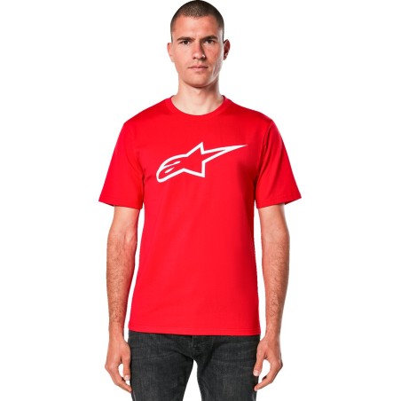 TEE SS CSF AGELESS 2.0 RED/WHT