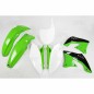 Kit plastique UFO couleur origine vert/noir/blanc Kawasaki KX450F Kit plastique UFO couleur origine vert/noir/blanc Kawasaki KX450F