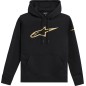 HOODIE PO GILDED BLK/GLD L