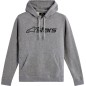 HOODIE PO BLAZE GRY/BLK V3 L