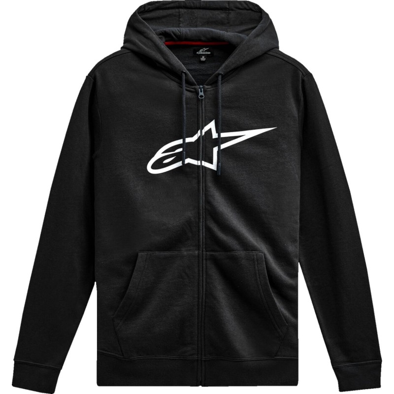 HOODIE ZIP AGELESS V3 BLK/WHT 