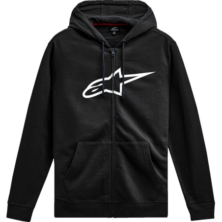 HOODIE ZIP AGELESS V3 BLK/WHT 
