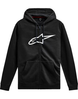 HOODIE ZIP AGELESS V3 BLK/WHT 