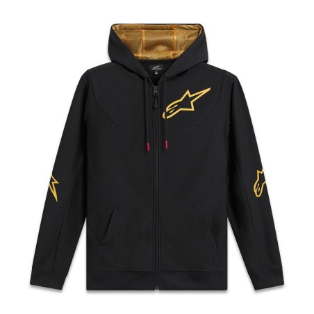 HOODIE SESSIONS V3 BLACK/GOLD 