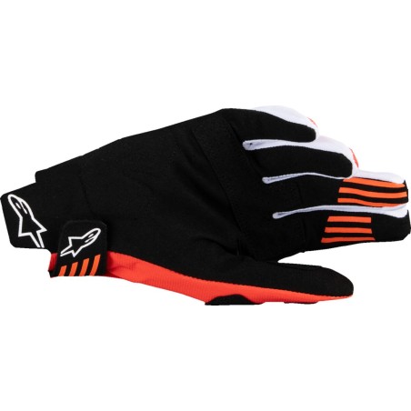 GLOVE MX TECHSTAR BLK/ORG S