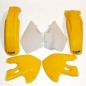 Kit plastique UFO couleur origine jaune/blanc Suzuki RM125/250 Kit plastique UFO couleur origine jaune/blanc Suzuki RM125/250
