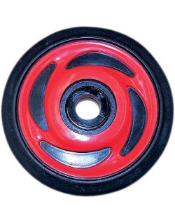WHEEL POL 5.35" INDY RED