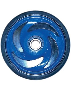 WHEEL POL 5.35" INDY BLUE