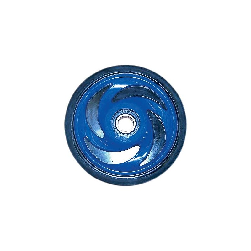 WHEEL POL 5.35" INDY BLUE