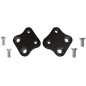 KICK BACK PLATE FXD BLK