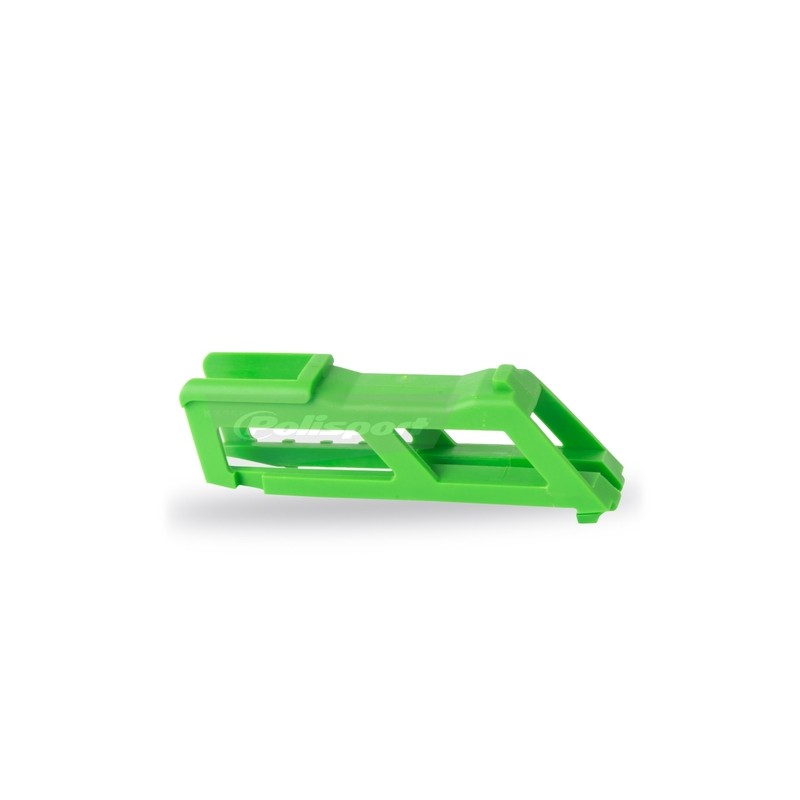 Guide chaîne POLISPORT vert Kawasaki KX250F/KX450F Guide chaîne POLISPORT vert Kawasaki KX250F/KX450F