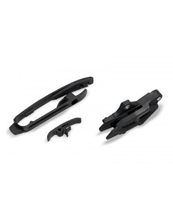 Kit patin de bras oscillant + guide chaîne UFO - noir Gas Gas