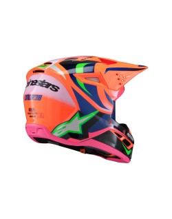 HELMET YTH SM3 DEEGAN OR/PU/PK