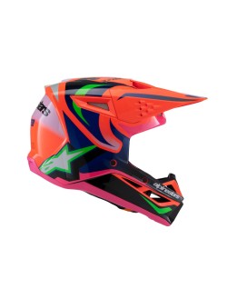 HELMET YTH SM3 DEEGAN OR/PU/PK