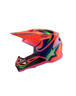 HELMET YTH SM3 DEEGAN OR/PU/PK
