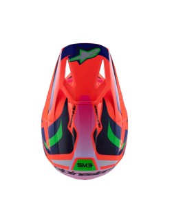 HELMET YTH SM3 DEEGAN OR/PU/PK