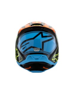 HELMET YTH SM3 FRAY BLK/OR/YL 
