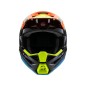 HELMET YTH SM3 FRAY BLK/OR/YL 
