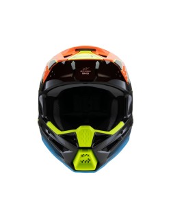 HELMET YTH SM3 FRAY BLK/OR/YL 