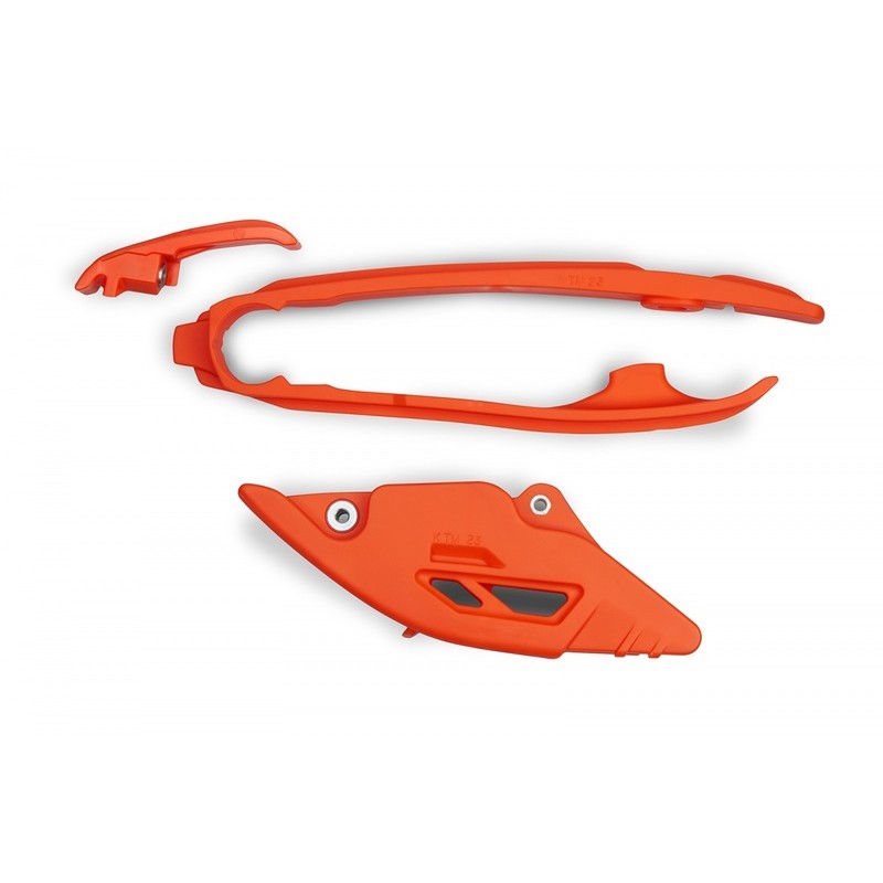 Kit guide chaîne + patin de bras oscillant UFO Kit guide chaîne + patin de bras oscillant UFO