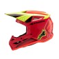 HELMET YTH SM3 FRAY RD/YL/BK Y