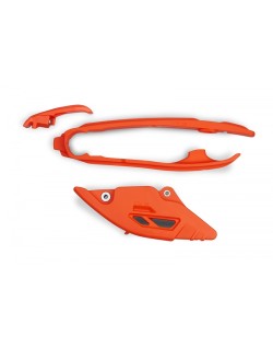 Kit guide chaîne + patin de bras oscillant UFO