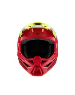 HELMET YTH SM3 FRAY RD/YL/BK Y