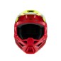 HELMET YTH SM3 FRAY RD/YL/BK Y