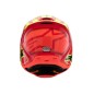 HELMET YTH SM3 FRAY RD/YL/BK Y